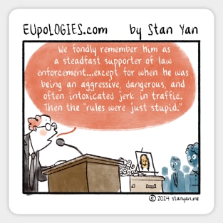 EUpoLOGIES: Stupid Rules Sticker